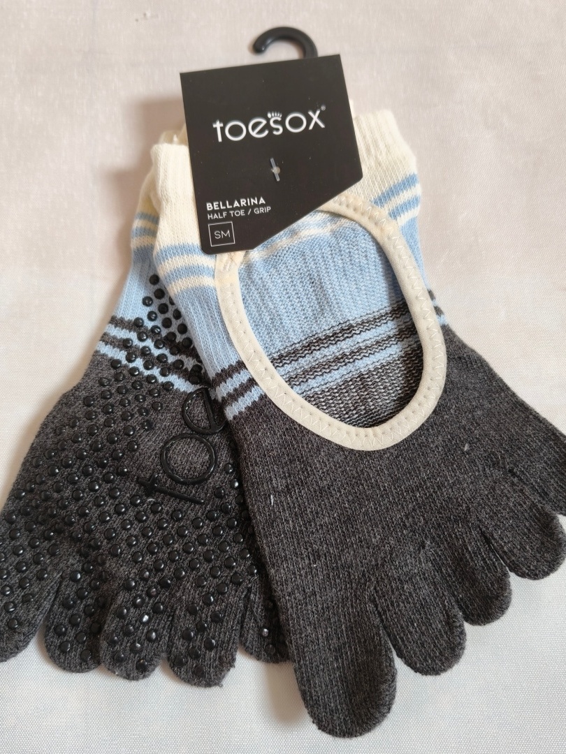 Toesox Yoga Five-Toe Socks Men - огляд і ціна Medias Para Pilates Y Yoga