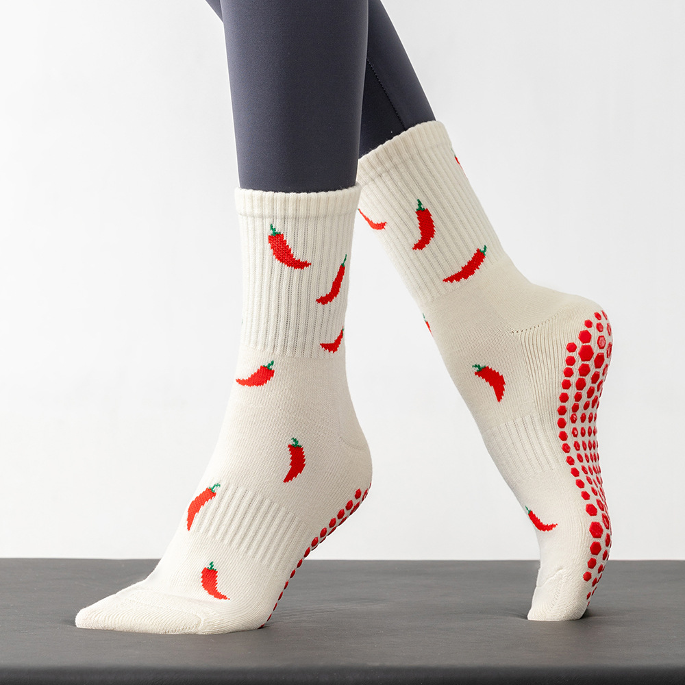 Yoga Socks Women Cotton Terry  - огляд і ціна Medias Para Pilates Y Yoga