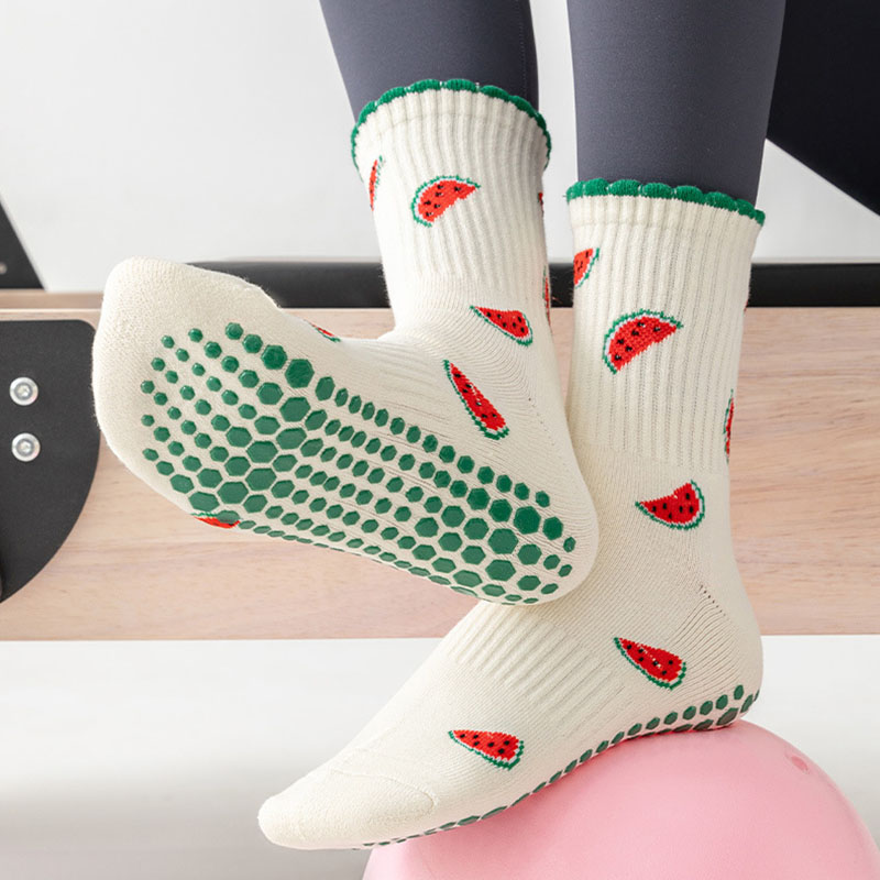 Yoga Socks Women Cotton Terry  - огляд і ціна Medias Para Pilates Y Yoga
